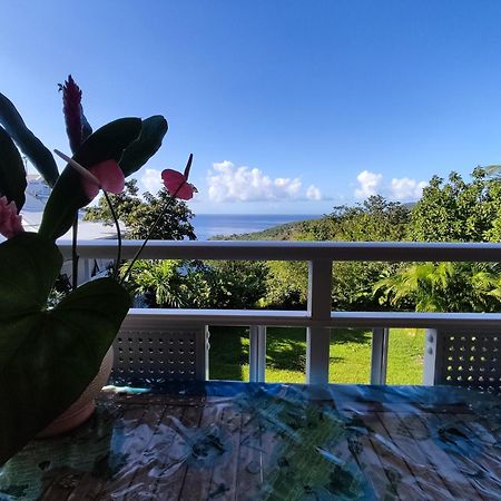 Bungalow With Sea View In Deshaies Buitenkant foto