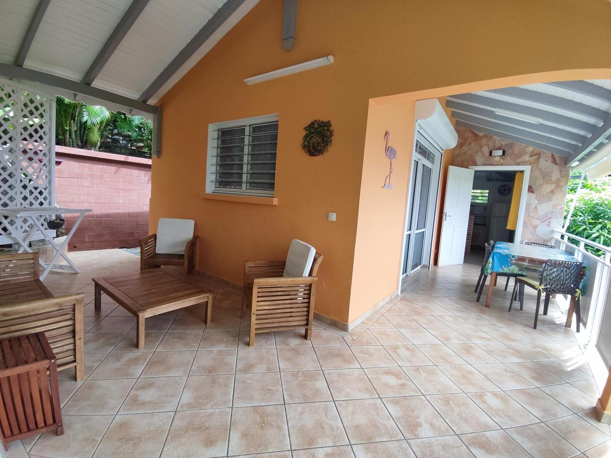 Bungalow With Sea View In Deshaies Kamer foto