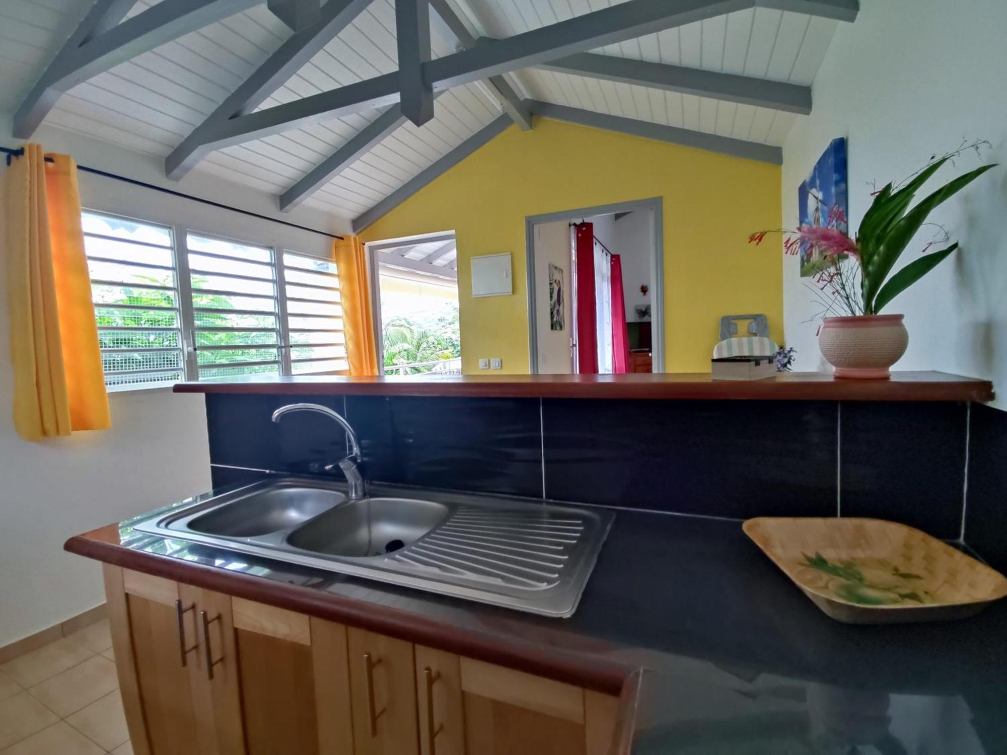 Bungalow With Sea View In Deshaies Kamer foto