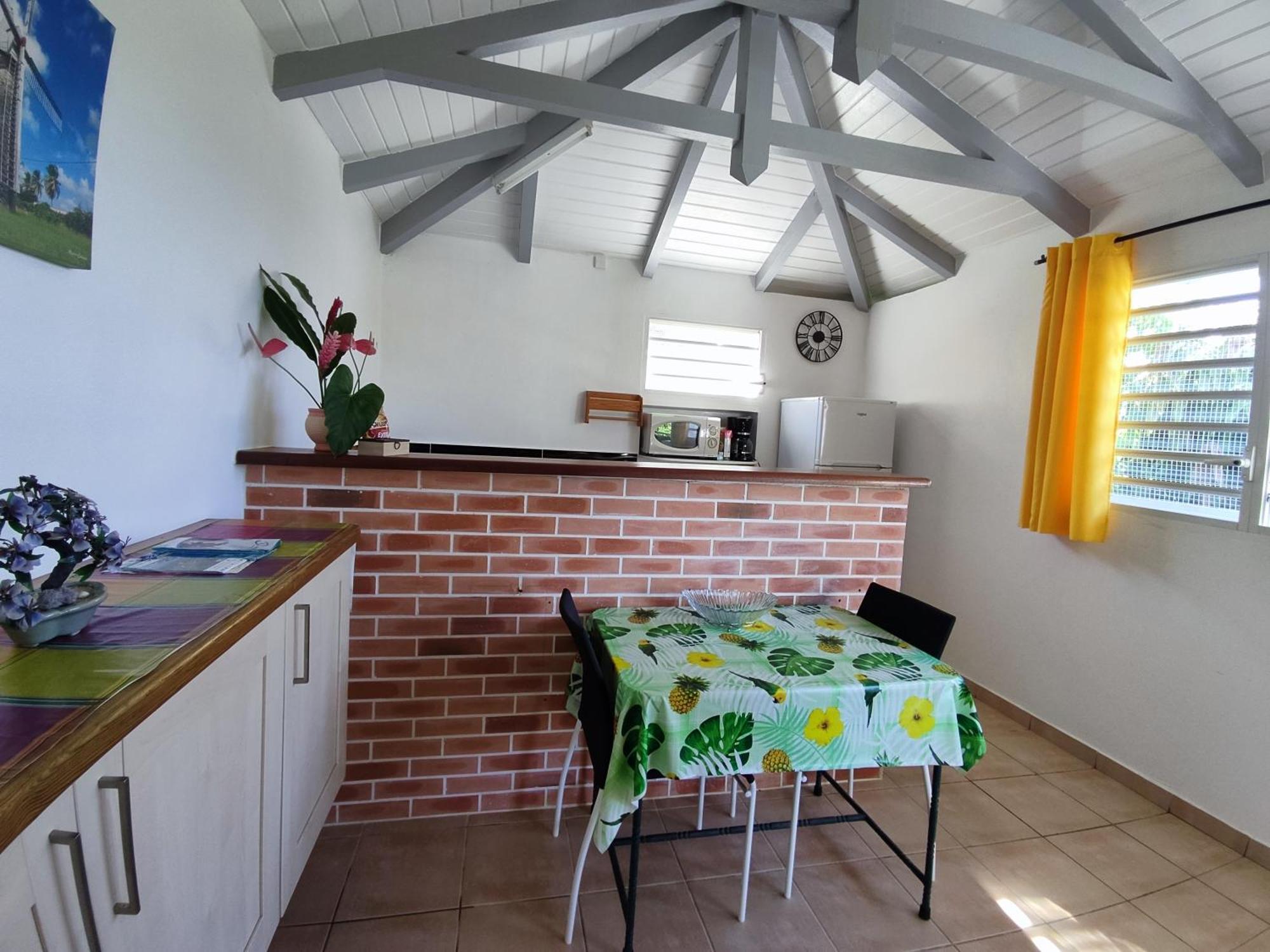 Bungalow With Sea View In Deshaies Kamer foto